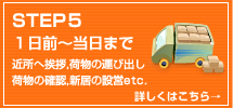 STEP5　3日前～当日まで